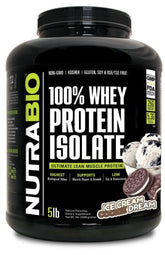 אבקת חלבון איזולט | Nutrabio Whey Protein Isolate Мороженое Cookie Dream