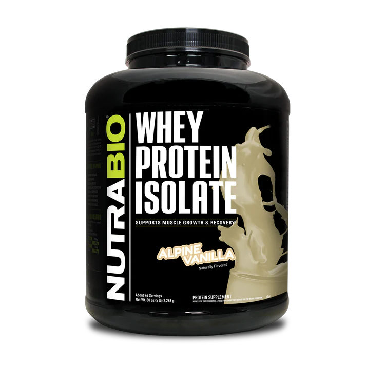 אבקת חלבון איזולט | Nutrabio Whey Protein Isolate Ice Cream Cookie Dream