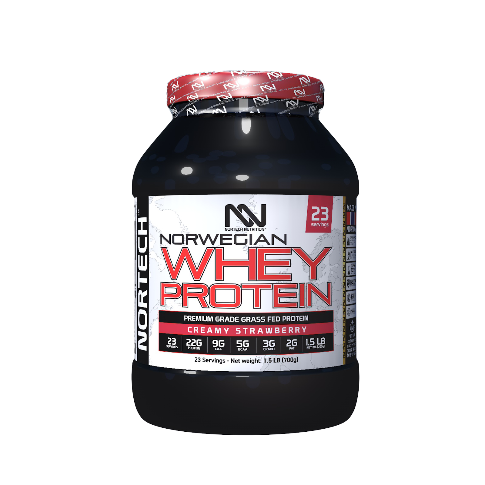 norwegian whey protein 700g