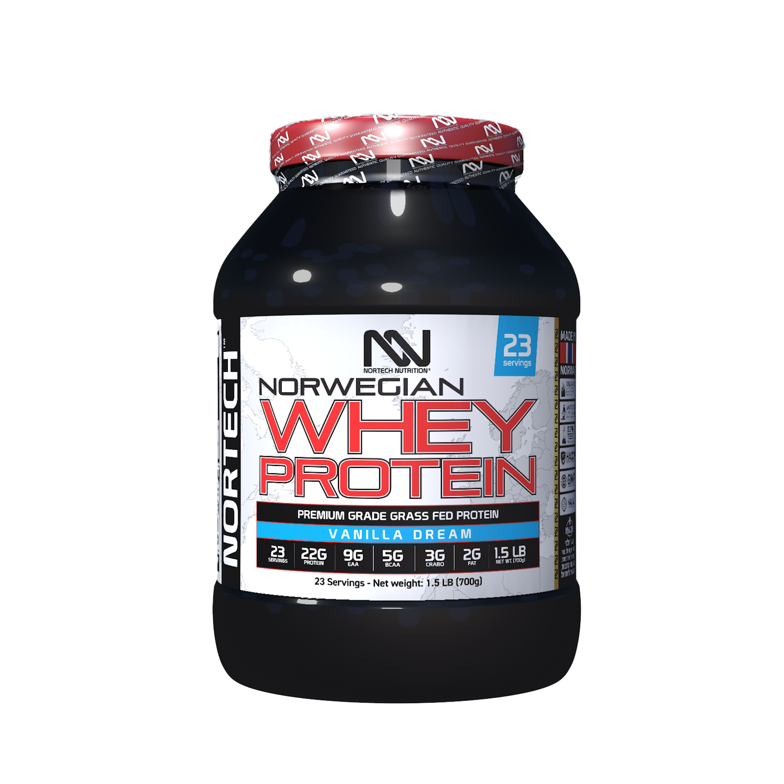 norwegian whey protein 700g