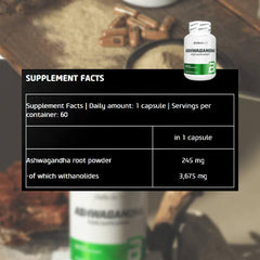 BiotechUSA Ashwagandha 60 caps