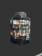 BioTechUSA Iso Whey Platinum - אבקת חלבון איסולט מועשרת בקריאטין וגלוטמין