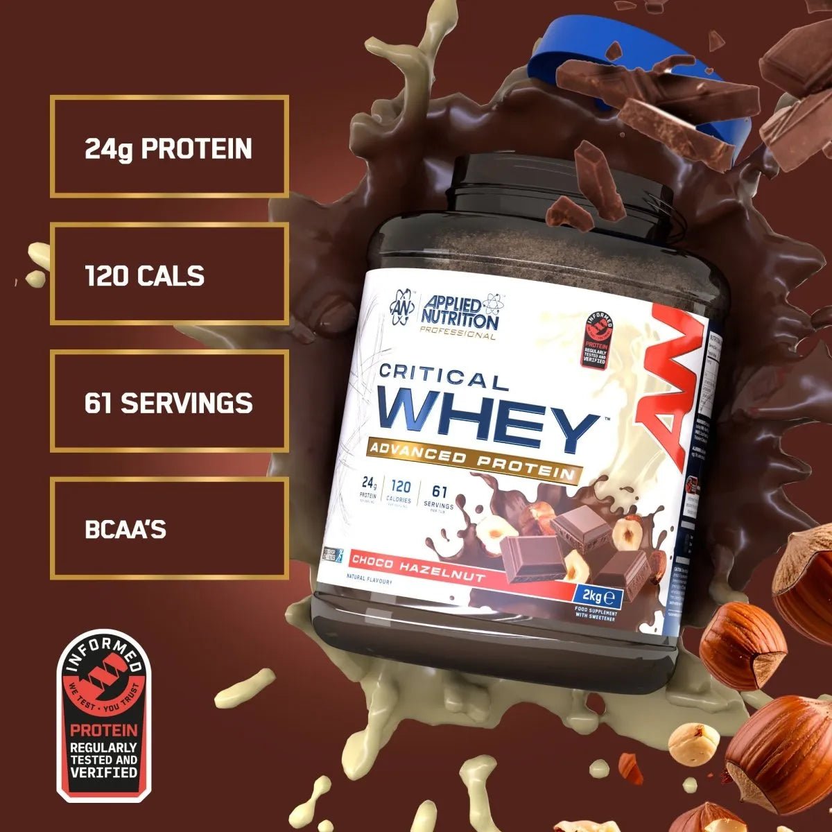 CRITICAL WHEY PROTEIN 2 КГ (67 ПОРЦИЙ)