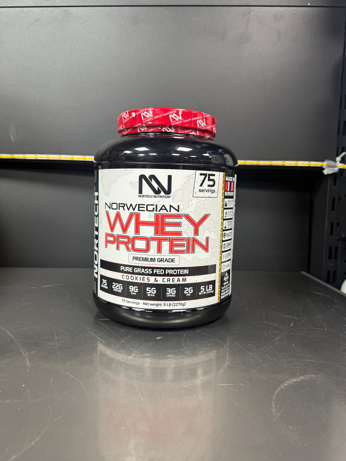 Norwegian Whey Protein – חלבון מי גבינה איכותי2.2ק״ג